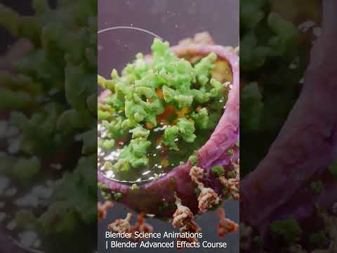 Blender Medical Science Animations Trailer shorts