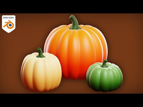 Creating Stylized Pumpkins in Blender 🎃 (Beginner Tutorial)