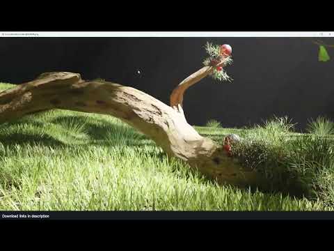 algae  growth animation – geometry nodes