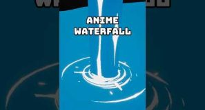 How Game Developers create an Anime Waterfall in Unreal Engine #vfx #gamedev #gaming