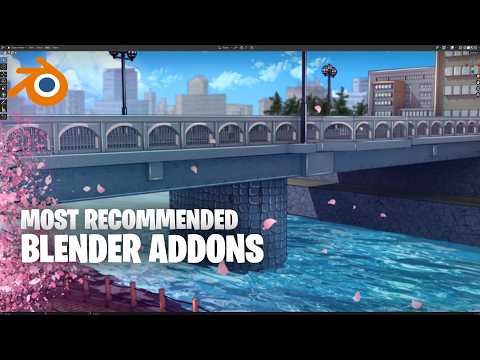 Most Recommended Blender Addons