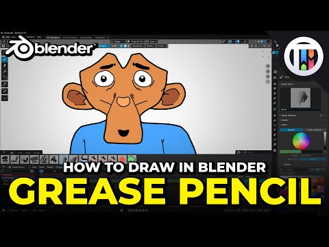 How to Create 2D Animations in Blender 4.4 – Grease Pencil Tutorial ( Eevee )