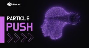 Blender Tutorial – Geometry Nodes Particle Push