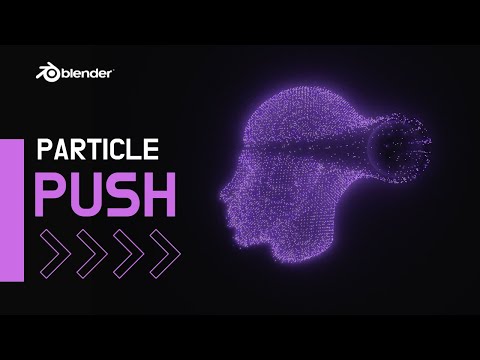 Blender Tutorial – Geometry Nodes Particle Push