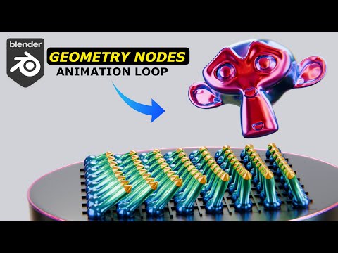 Make This Geometry Nodes Loop | Blender Tutorial