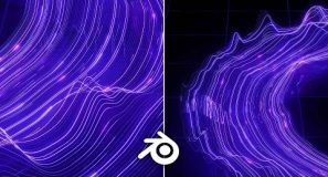 How Beautiful Light Trails Are Made in Blender 4.5 ￼