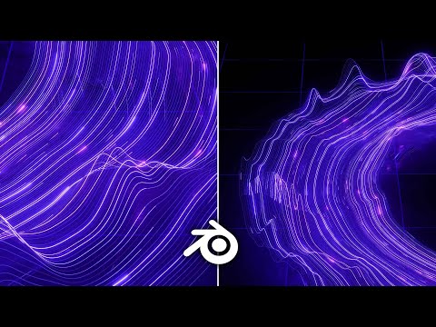 How Beautiful Light Trails Are Made in Blender 4.5 ￼