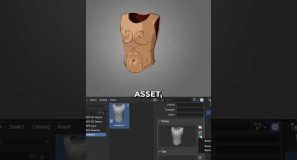 How to easily personalize the thumbnails of your assets in Blender 4.5 #b3d #blender3d #3d