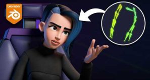 Let Blender Animate Hair For You (Using Cloth Simulation)