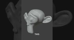 How to draw stitches on your model with #geometrynodes #b3d #blender3d