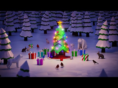 Cozy Christmas Critters – Low Poly Art (Blender Project Breakdown)