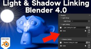 How to Use Light & Shadow Linking in Blender 4.0
