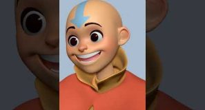 Avatar Aang – Time Lapse 🌊⛰️🔥🌪️ The Last Airbender
