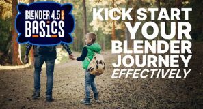 The best course to start learning 3D | BLENDER BASICS 4.5