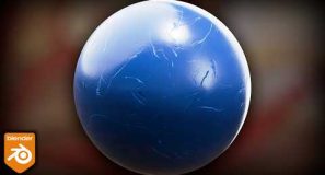 Procedural Scratched Plastic Material (Blender Tutorial)
