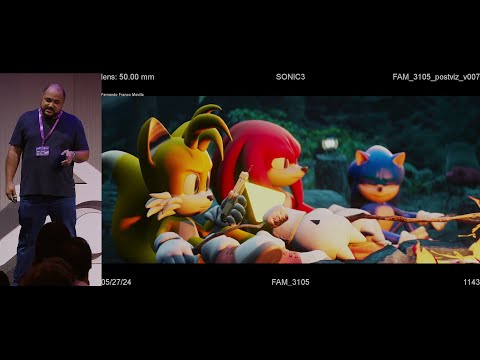 VFX workflows for Sonic the Hedgehog 3 — Blender Conference 2025