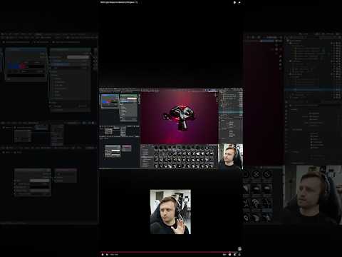 Light Shapes for Blender! (Afterglow v2.1) #shorts #blender