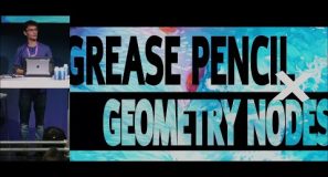 Bridging Grease Pencil and Geometry Nodes – 2.5D Illustration, Lighting… — Blender Conference 2025