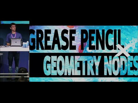 Bridging Grease Pencil and Geometry Nodes – 2.5D Illustration, Lighting… — Blender Conference 2025