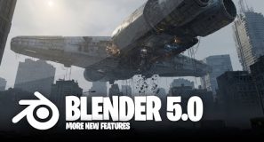 New crazy blender 5.0 features & updates