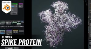 Playing with Proteins in Blender!