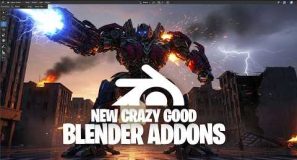 Crazy new blender addons