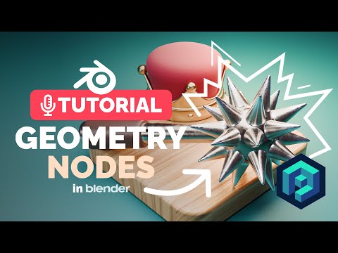 Blender Geometry Nodes Tutorial – Medieval Weapon | Polygon Runway