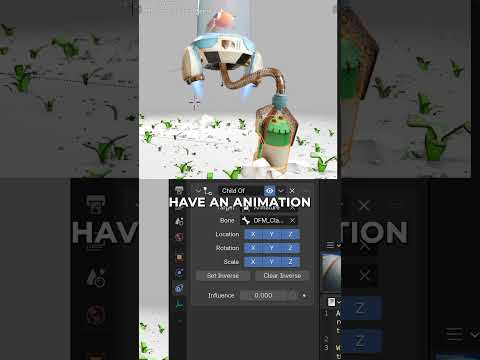 How to use the Copy Global Transform modifier to copy the visual location of your objects #b3d