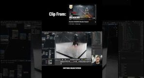 Hexagonal Glass Roughness Effect in Blender! #shorts #blender