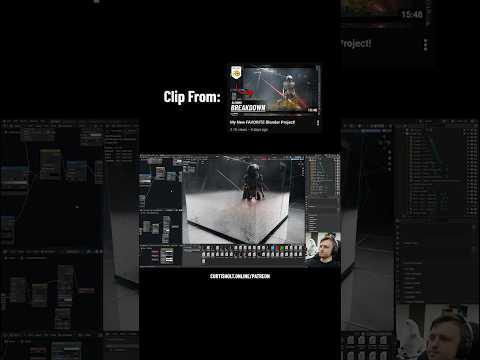 Hexagonal Glass Roughness Effect in Blender! #shorts #blender