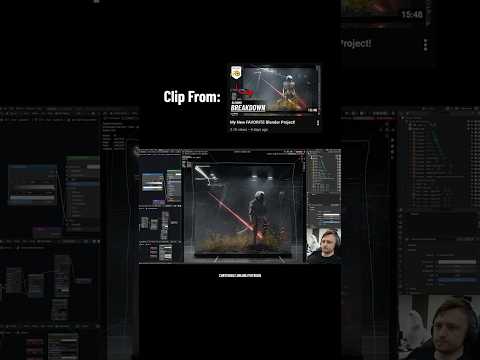 Blender Tip: Glass Text Within Glass! #shorts #blender