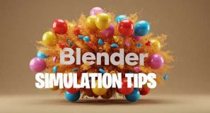 Blender cloth & simulation tips in 7mins