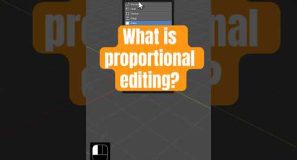 How to Turn a Flat Grid into Terrain in Blender (Proportional Editing Tutorial)