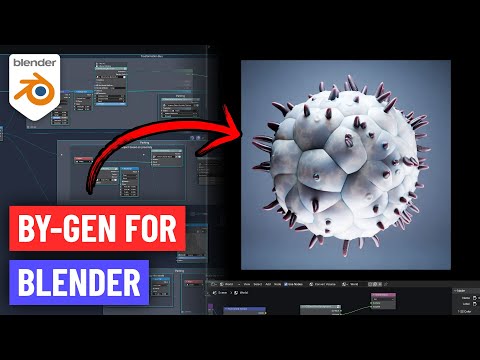 Preview of BY-GEN V10 for Blender!