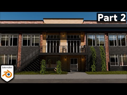 Part 2: Creating an Industrial Building in Blender 🏙️ (Tutorial Series)
