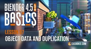 Object Data and Duplication in Blender – BLENDER 4.5 BASICS (part 7)