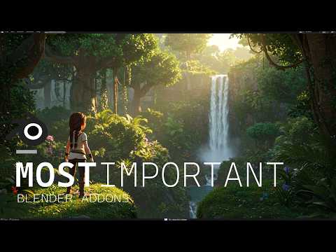 Most important blender addons