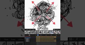 A tip to fill your grease pencil animations with multi-frame editing in Blender #b3d #blender3d
