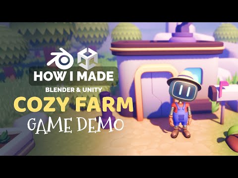 Cozy Farm Game with Blender and Unity – Game Dev Process | Polygon Runway