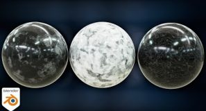 Three Procedural Marble Materials (Blender Tutorial)