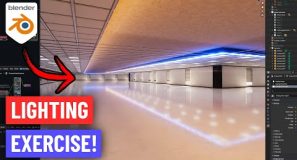 Testing Myself with a Blender Lighting Exercise!