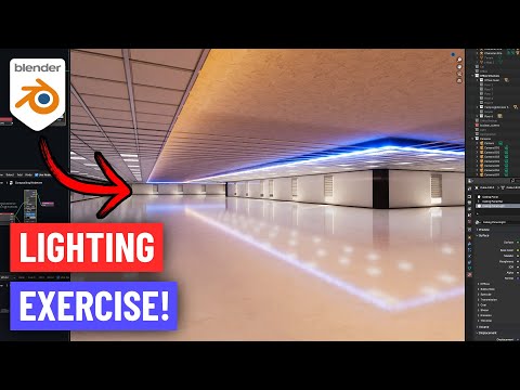 Testing Myself with a Blender Lighting Exercise!