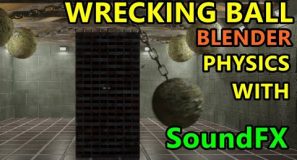 Rigid Body Wrecking Ball Destruction With SoundFX
