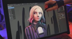 Sculpt with me – Modeling Enid Sinclair (Wednesday) from Netflix