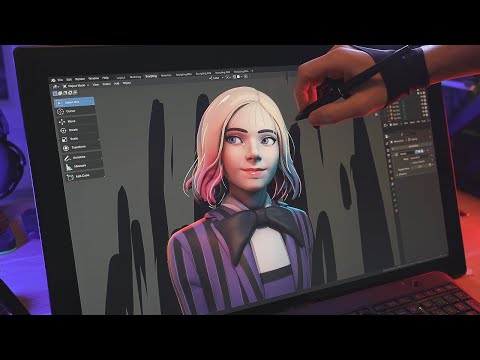 Sculpt with me – Modeling Enid Sinclair (Wednesday) from Netflix