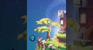 Let’s create a stylized tree in Blender #3dillustration #blender3d #3dmodeling #b3d