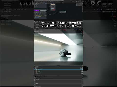 Blender Image Inputs as Environment Lights! #shorts #blender