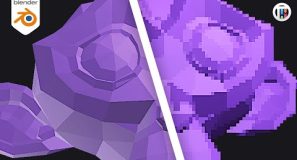 Easy Pixel Effect in Blender