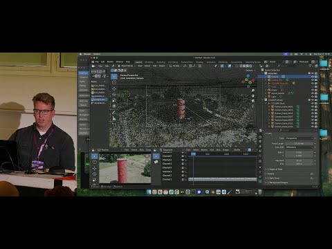 SkySplat Tutorial: From drone video to photo-realistic 3D scene — Blender Conference 2025