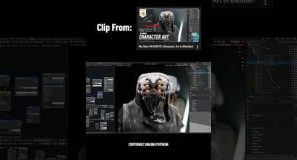 Playing with Character Lighting in Blender! #shorts #blender